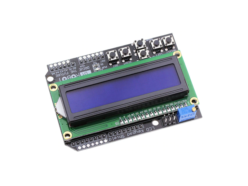 16x2 Blue LCD Shield - Image 3